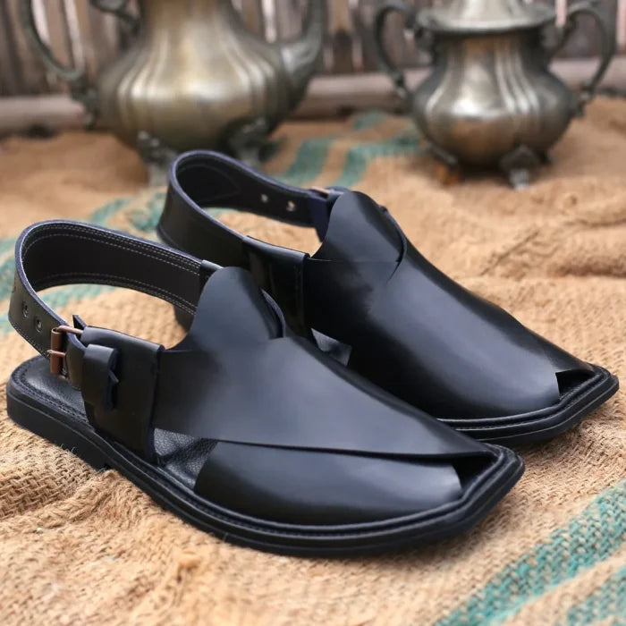 Premium Charsadda Browen Gol T  chapal